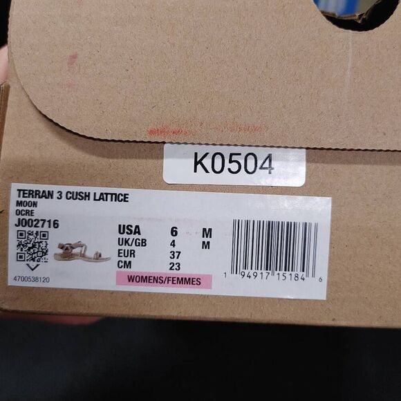 Merrell Terran 3 Cush Lattice Sandals Moon 6 - Picture 5 of 5